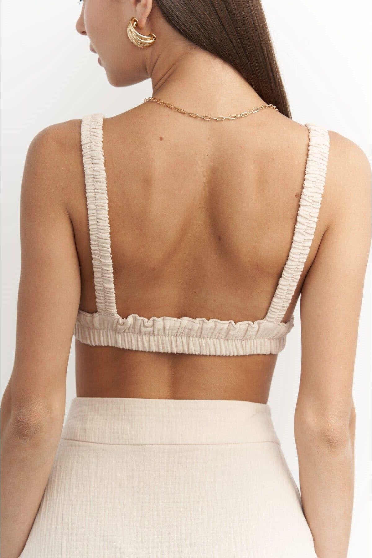 Light and airy summer set in sand beige — SHAÉN coastal style.
